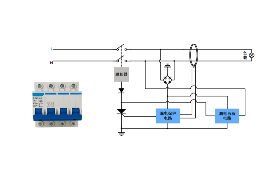 空氣開關(guān)、漏保插頭